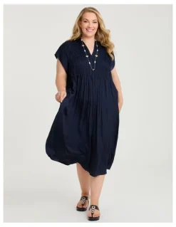 Taking Shape Luxe Georgia Maxi Dress Dark Indigo