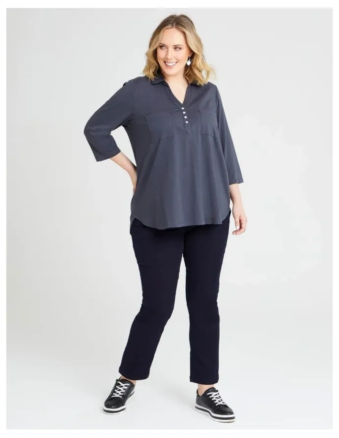 Taking Shape The Luxe Looker Jean Indigo