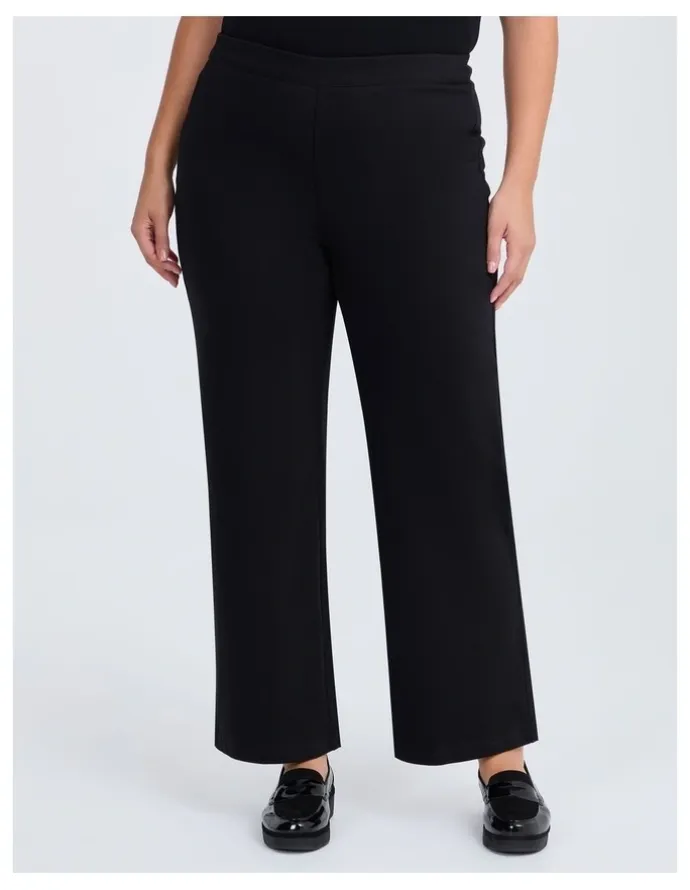 Taking Shape The Travel Wide Leg Jeans in Black