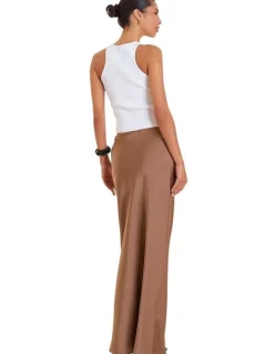 4th & Reckless Novah Skirt in Taupe