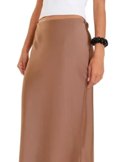 4th & Reckless Novah Skirt in Taupe