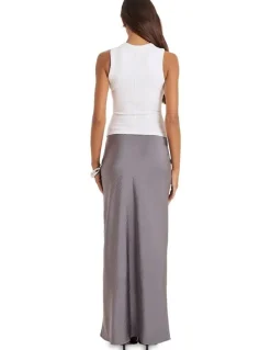 4th & Reckless Novah Skirt in Grey