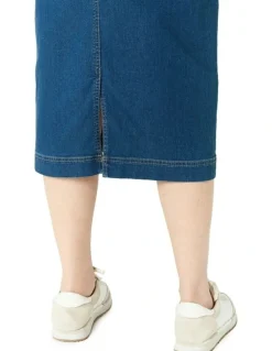 The Ark Clothing Co. Dayna Skirt in Blue