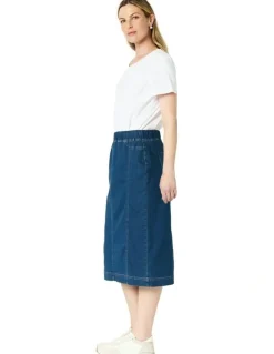 The Ark Clothing Co. Dayna Skirt in Blue