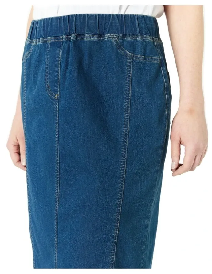 The Ark Clothing Co. Dayna Skirt in Blue