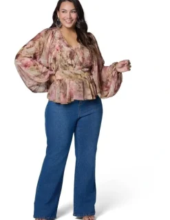 The Poetic Gypsy Aura Peplum Blouse