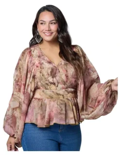 The Poetic Gypsy Aura Peplum Blouse