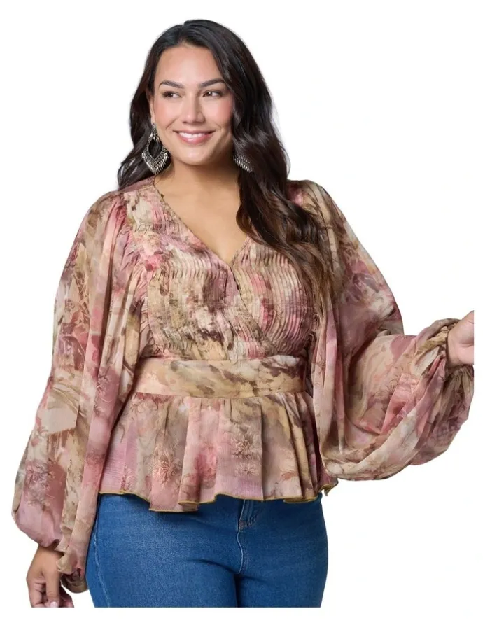 The Poetic Gypsy Aura Peplum Blouse