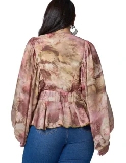 The Poetic Gypsy Aura Peplum Blouse