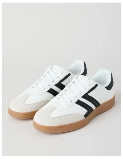 There After Arlo Sneaker in Cream and Black