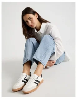 There After Arlo Sneaker in Cream and Black