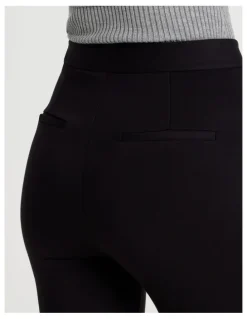 There After Capri Workwear Pant in Jet Black