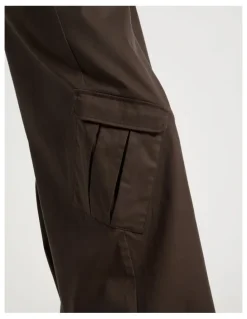 There After Cargo Wide Leg Pants in Bracken