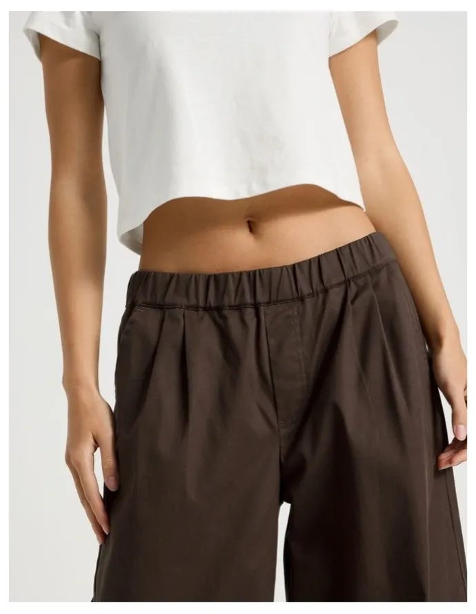 There After Cargo Wide Leg Pants in Bracken
