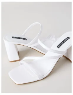 There After Coco Sandal in White