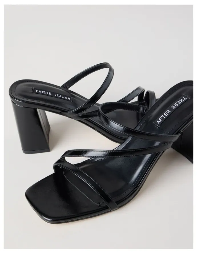 There After Coco Sandal in Black