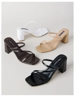 There After Coco Sandal in Black