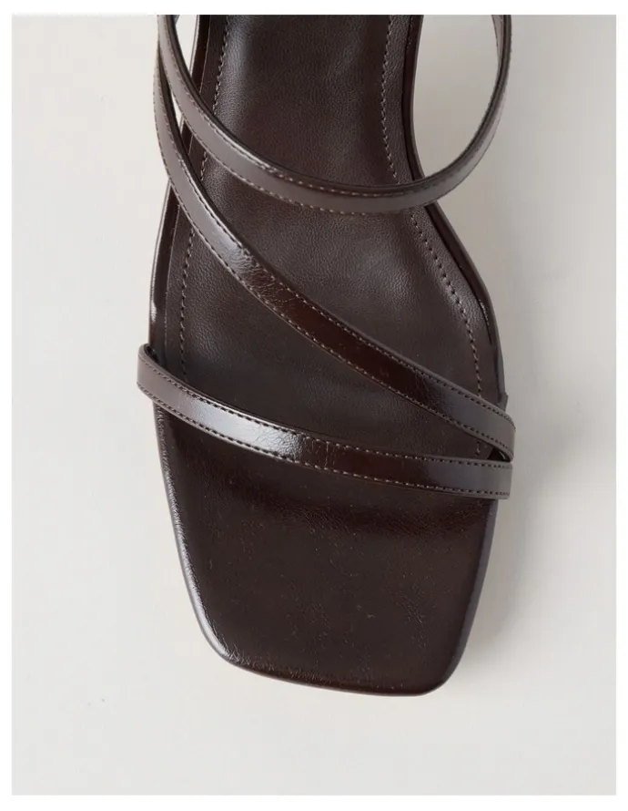 There After Coco Sandal in Chocolate