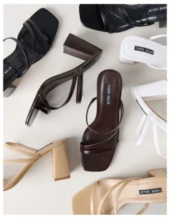 There After Coco Sandal in Chocolate