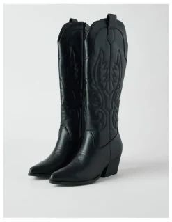 There After Dolly Boot in Black