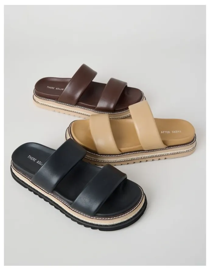 There After Gigi Sandal in Black