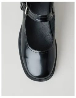 There After Lipa Flat Shoes in Black
