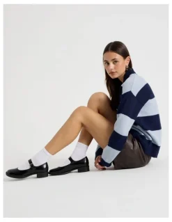 There After Lipa Flat Shoes in Black