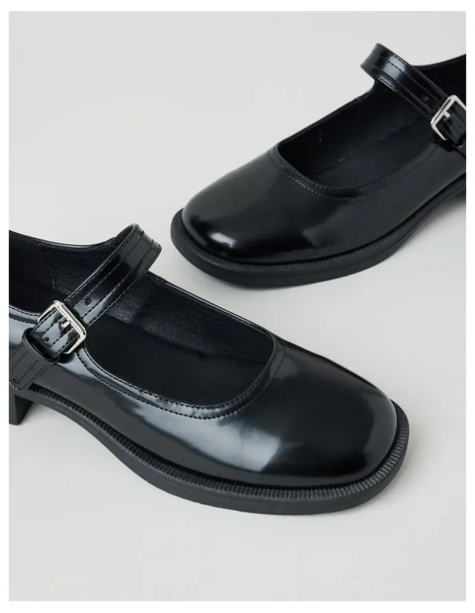 There After Lipa Flat Shoes in Black