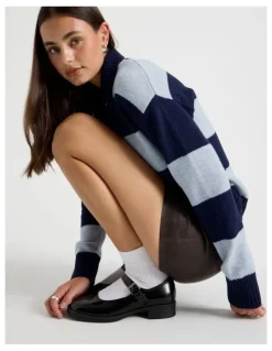 There After Lipa Flat Shoes in Black