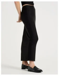 There After Mesh Midi Skirt in Black