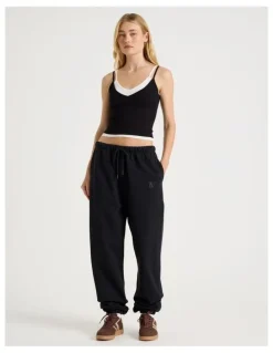 There After 70's Jogger in Black