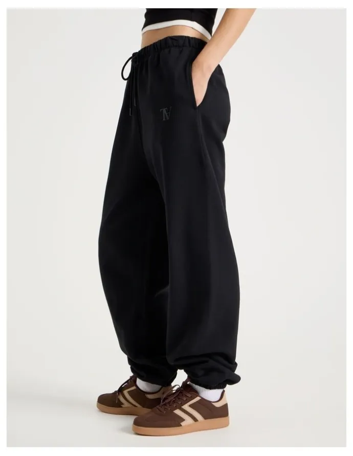 There After 70's Jogger in Black