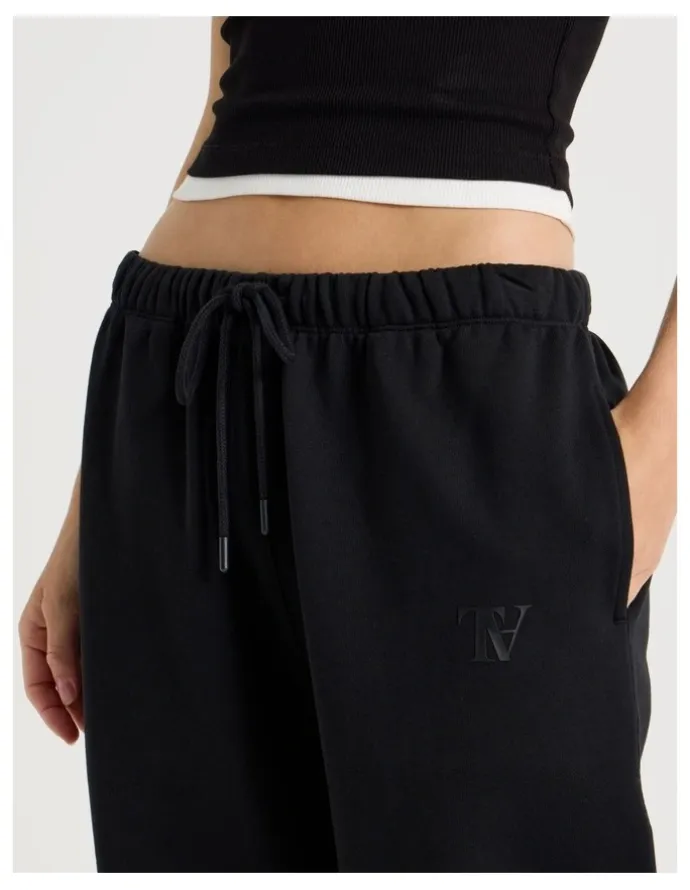 There After 70's Jogger in Black