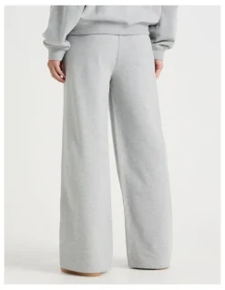 There After Wide Leg Jogger in Grey Marle