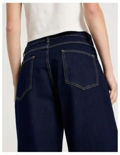 There After Low Rise Baggy Jeans in Indigo