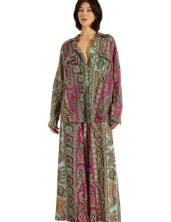 Tigerlily Caya Aura Shirt in Multi