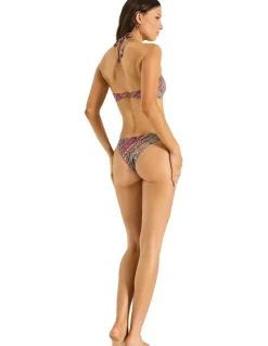 Tigerlily Caya Zala Bandeau Bikini Top in Multi