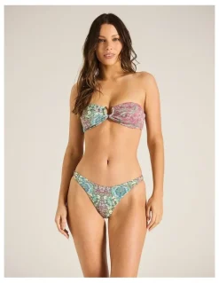 Tigerlily Floriana Akila Bandeau Bikini Top