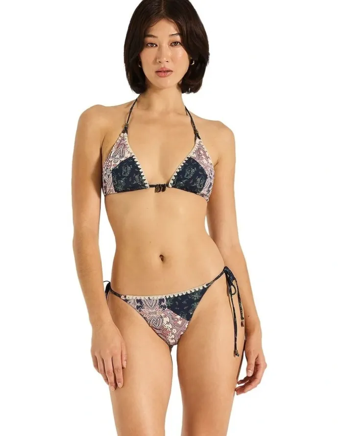 Tigerlily Paraiso Tara Triangle Bikini Top in Multi