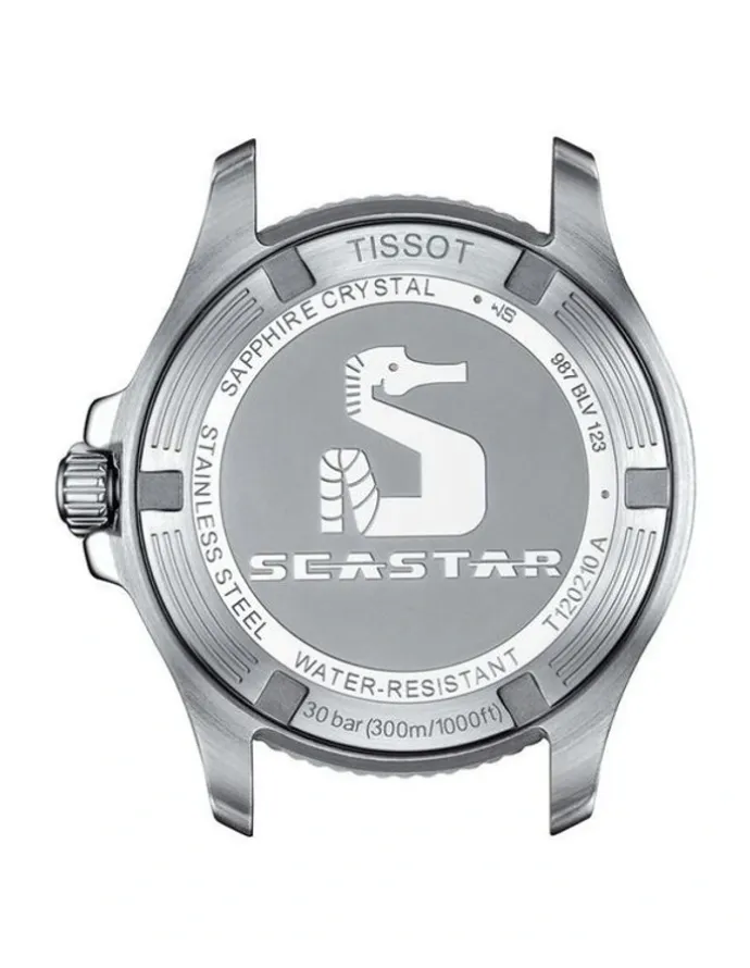Tissot Seastar 1000 36mm Watch T1202101109100 in Turquoise