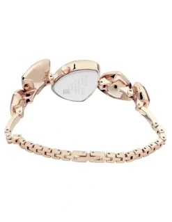 Titan Raga Dial Watch With Metal Strap in Rose Gold