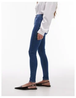 TOPSHOP Joni Skinny Jeans in Blue