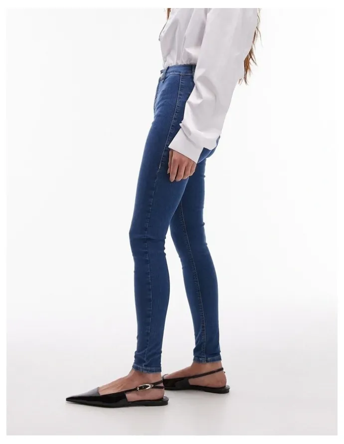 TOPSHOP Joni Skinny Jeans in Blue