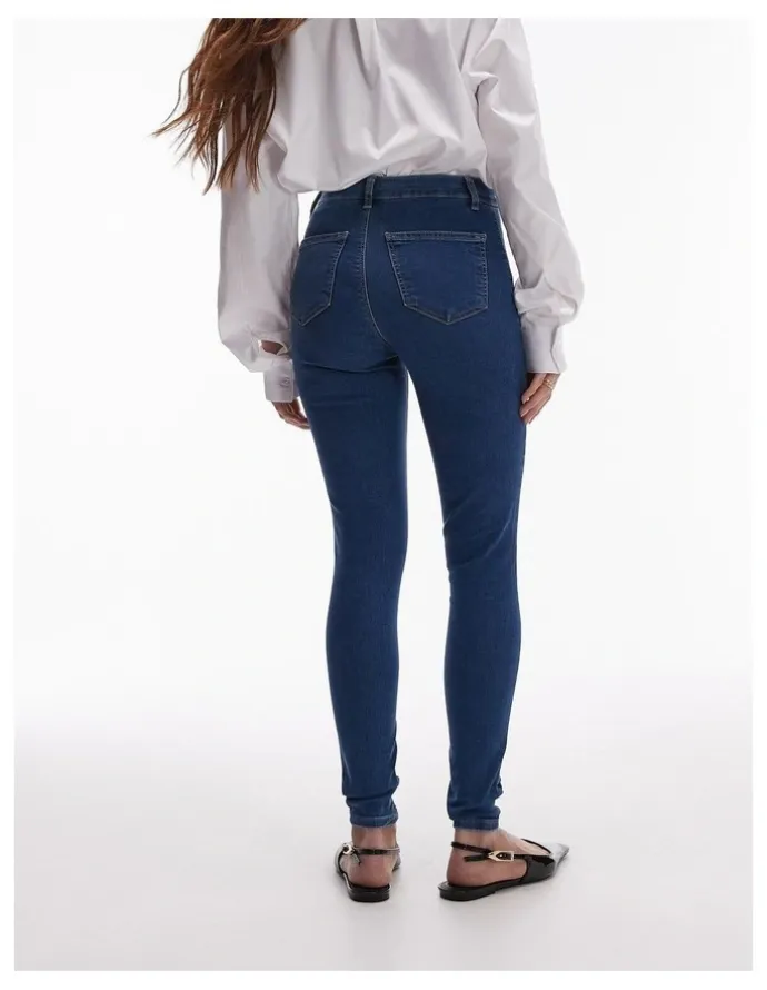 TOPSHOP Joni Skinny Jeans in Blue