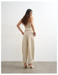 TOPSHOP SINA BARREL LEG TROUSER