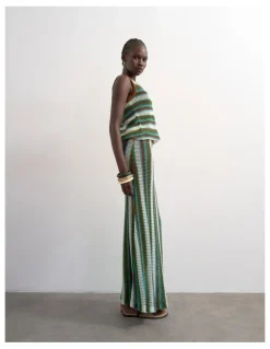TOPSHOP Tsingvild Maxi Knit Skirt in Multi