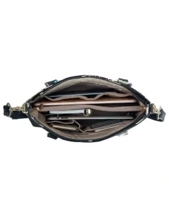 Travelon Addison Anti-Theft Tablet Tote in Midnight Floral