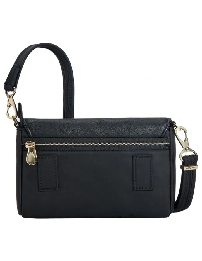 Travelon Addison Anti-Theft Covertible Belt Bag in Black