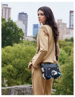 Travelon Addison Anti-Theft Small Crossbody Bag in Midnight Floral