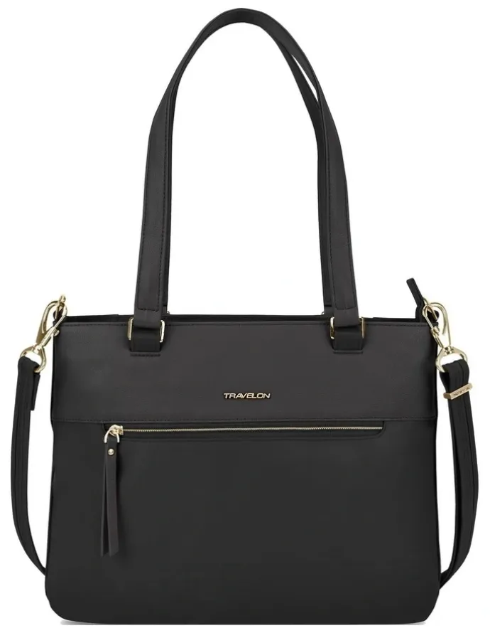 Travelon Addison Anti-Theft Tablet Tote in Black